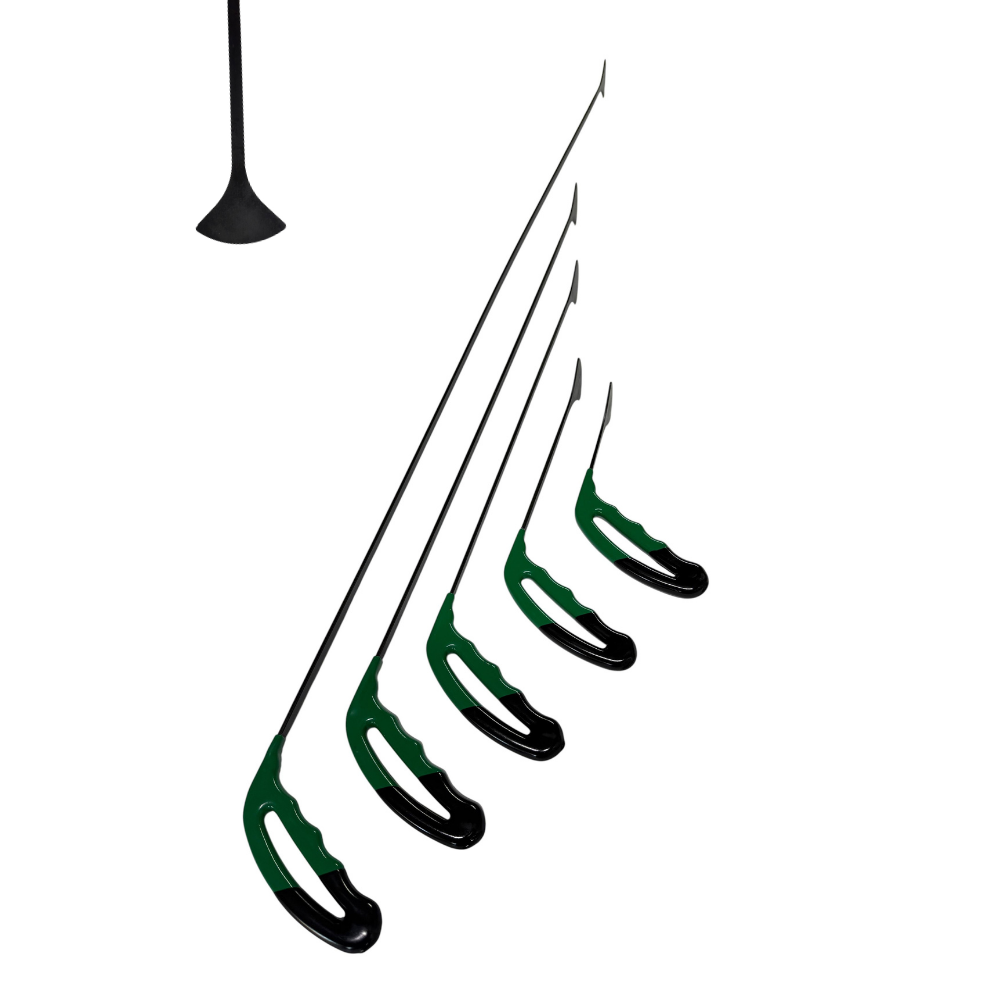 Juego de 5 herramientas PDR whale tail, 5 cm (tamaño de punta)