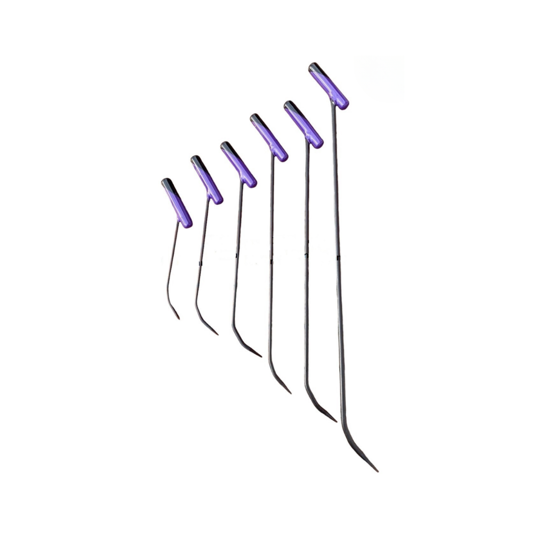 Çeşme-Set, 6-teiliges Stangenset mit Spezialgriff, PDR-Werkzeuge