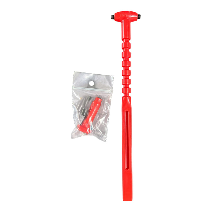PDR-Kunststoffhammer (Spatelgriff) + Knockdown-Stift + 8 austauschbare Spitzen
