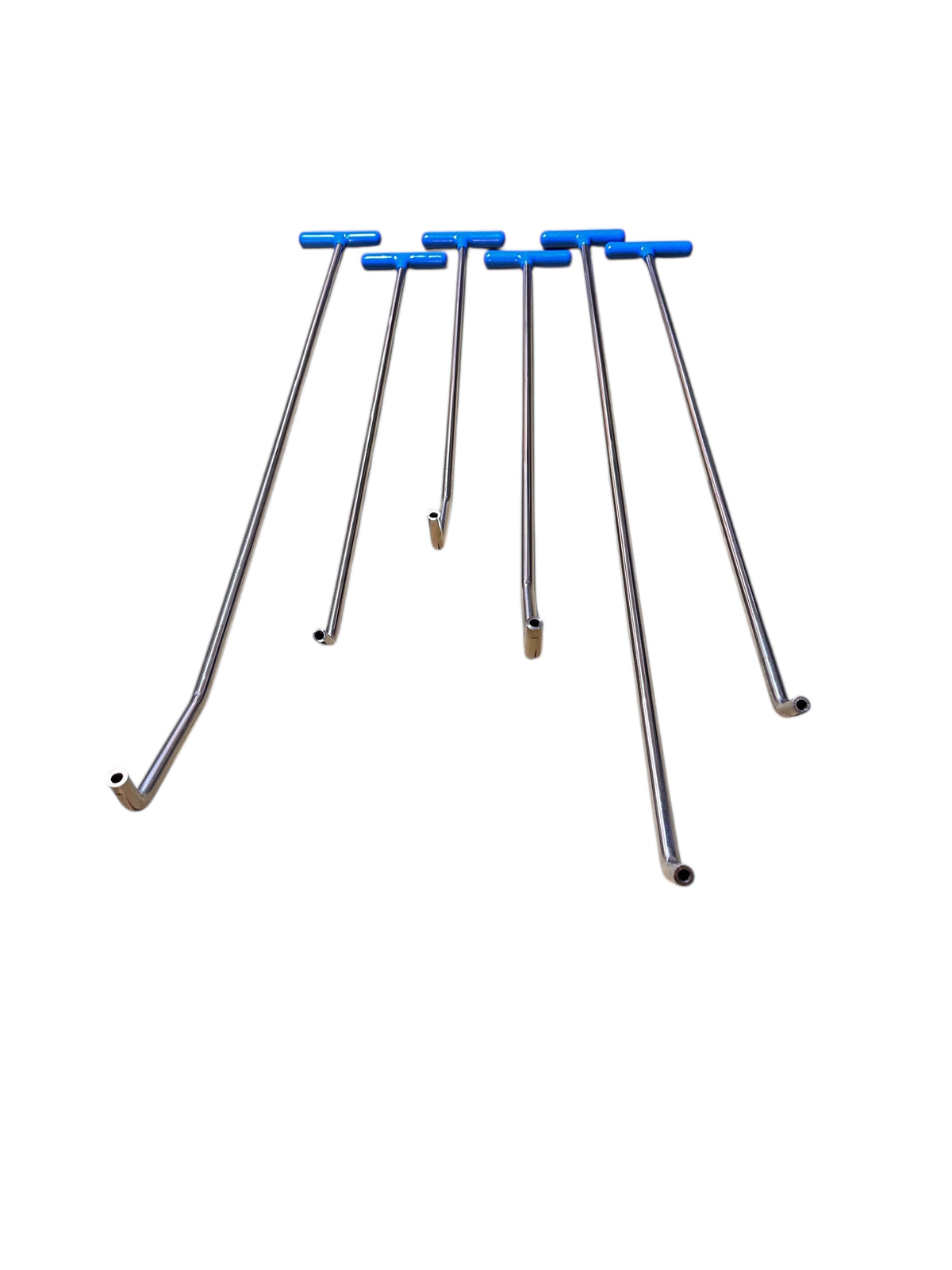 Set de 6 pièces à double courbure interchangeables en acier inoxydable, taille 5/16-18