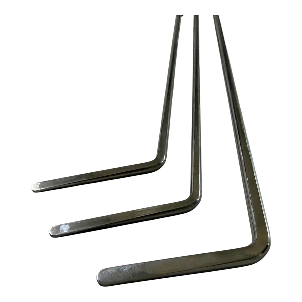 Set de 25 tiges PDR en acier inoxydable à poignée orientable et tactique