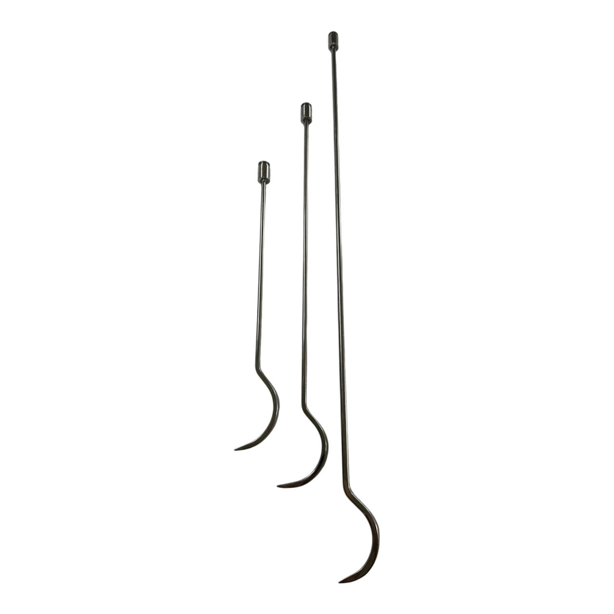 Set de 25 tiges PDR en acier inoxydable à poignée orientable et tactique