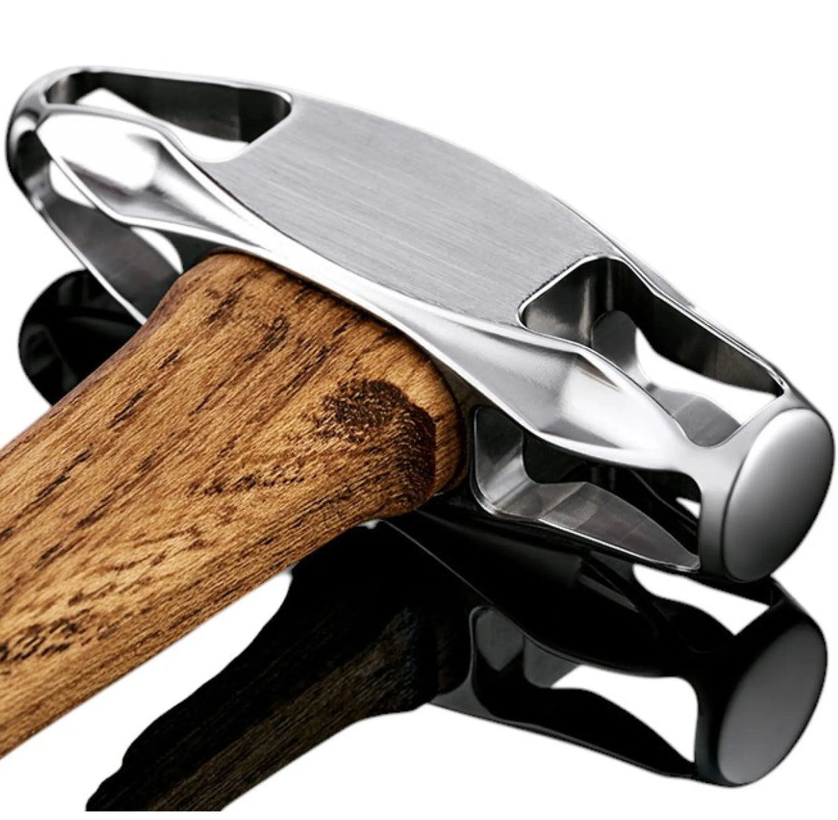 Marteau de fondu en acier inoxydable DentPDR 122 g (manche en bois)