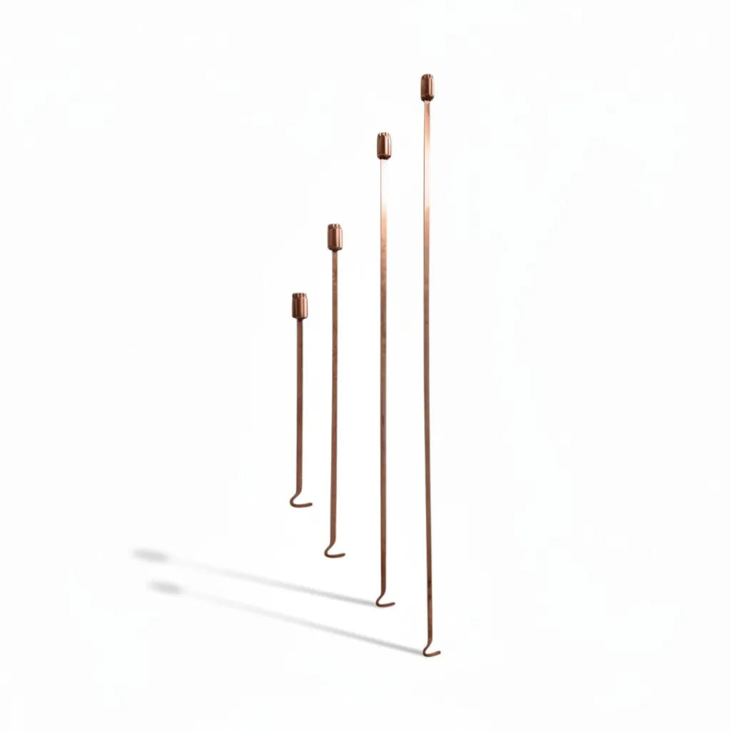 Edición Sedona: juego de 4 piezas whale tail PDR giratorias 360° (30-90 cm)