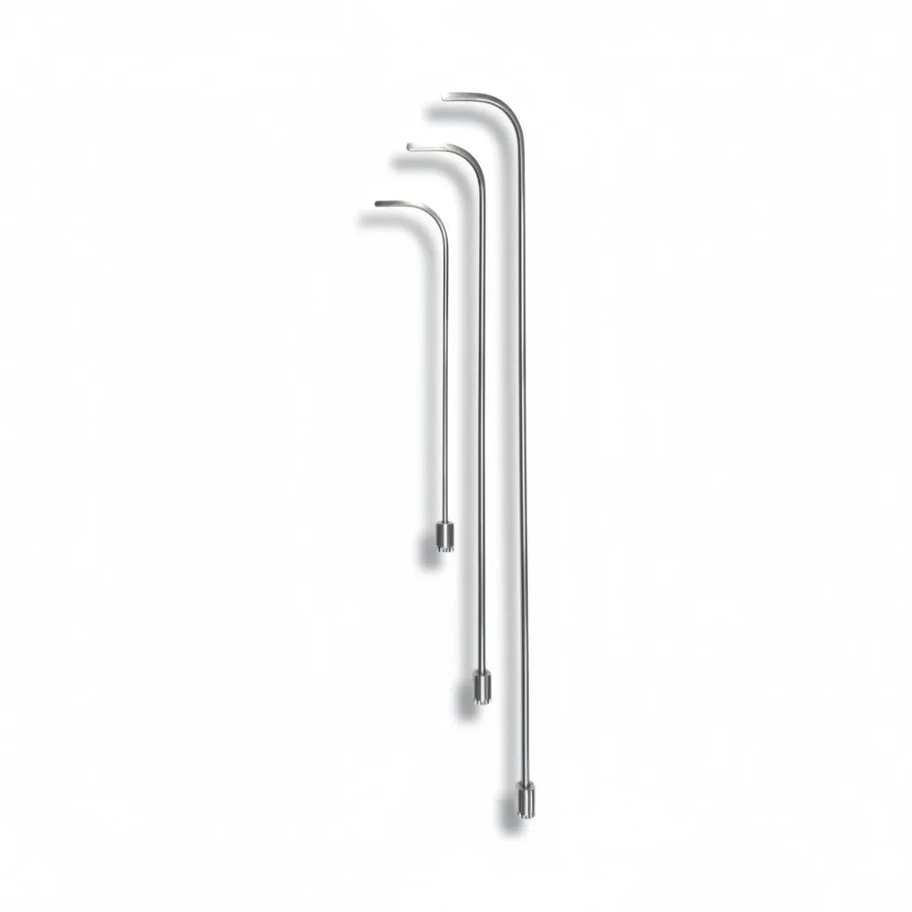 Set de 3 tiges PDR orientables à 360°, édition Varlona (embout rond)