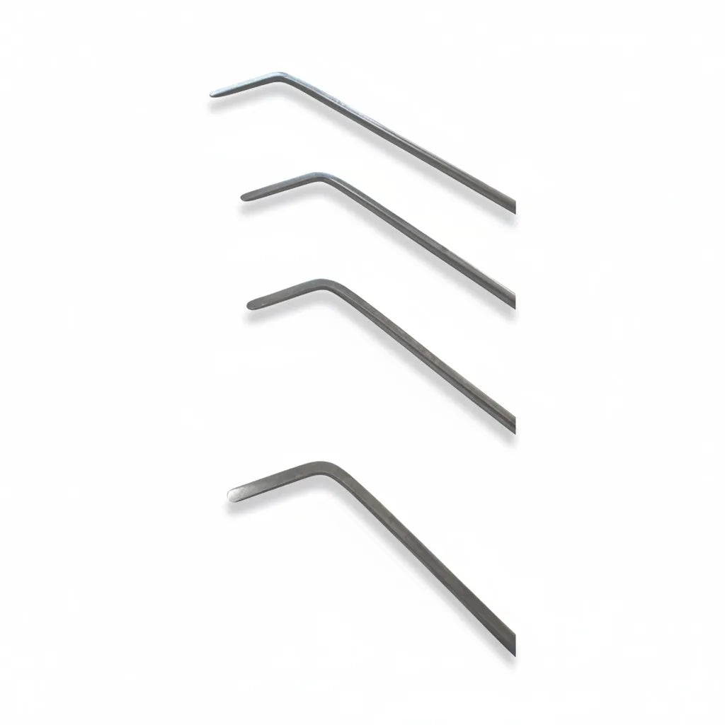 Edizione London: set di 4 leve PDR rotanti a 360° (profilo agile da 5 mm)