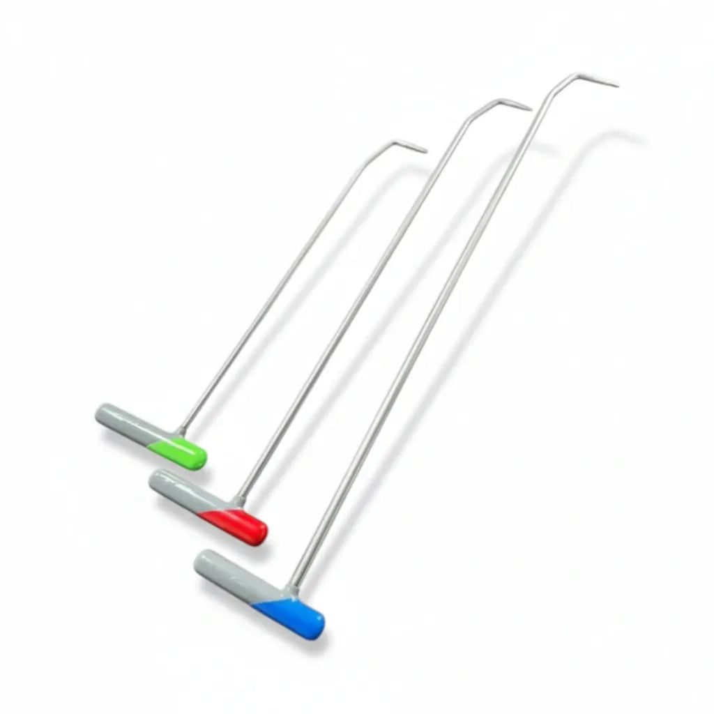 Édition Lynvora : jeu de 3 tiges PDR à double courbe (pointe crayon)
