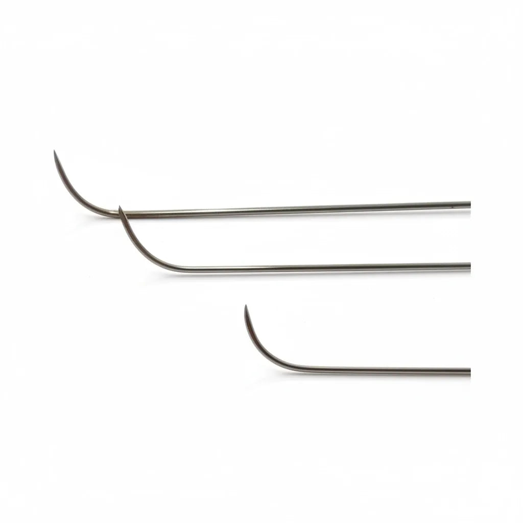 Set de 3 tiges PDR à courbures mixtes, édition Vexora (embout pointu)