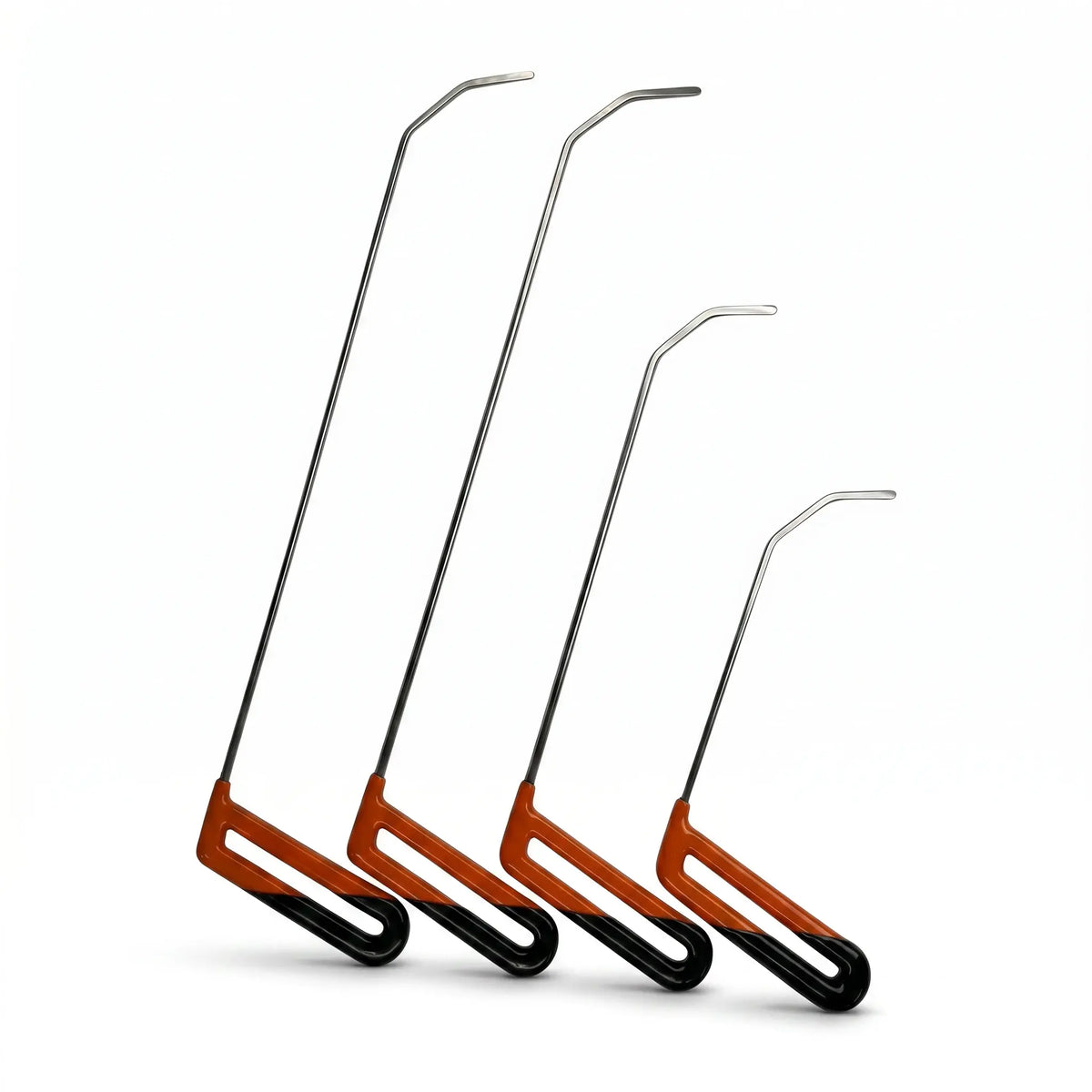 Juego de 4 varillas PDR de doble curva, edición Utah (20, 30, 45 cm)