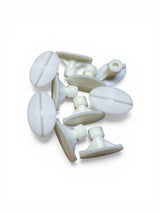 Glue tabs for pdr dent - 13709 - 35*22mm Natural- (10 pack)