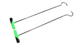2-Piece Stainless Steel Hook Tool Set (Sharp Tip)