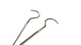 2-Piece Stainless Steel Hook Tool Set (Sharp Tip)
