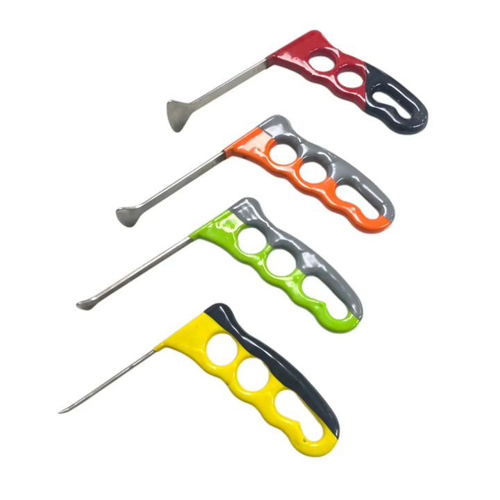 Set de 4 outils PDR whale tail courts, édition Zyverna (9 cm)
