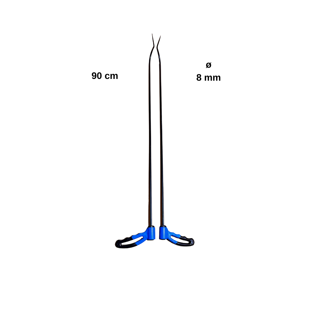 2 Pieces Adjustable Handle 360 Degree - 90cm/8mm