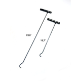 2 Pieces Rod Sticks Hook Black - PDR Tools
