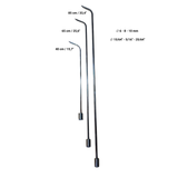 PDR 26 Pcs Rotatable and Tactical Handle Stainless Steel Rod Set