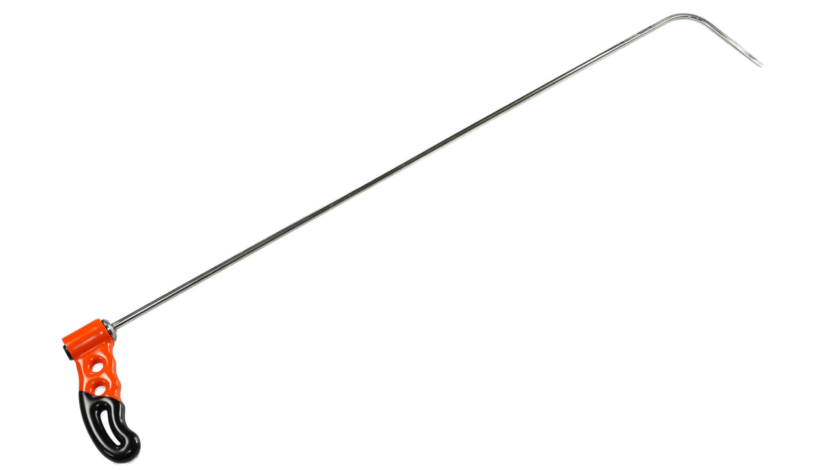 3-Piece Stainless Steel Adjustable Handle Rod Set (Round Tip)