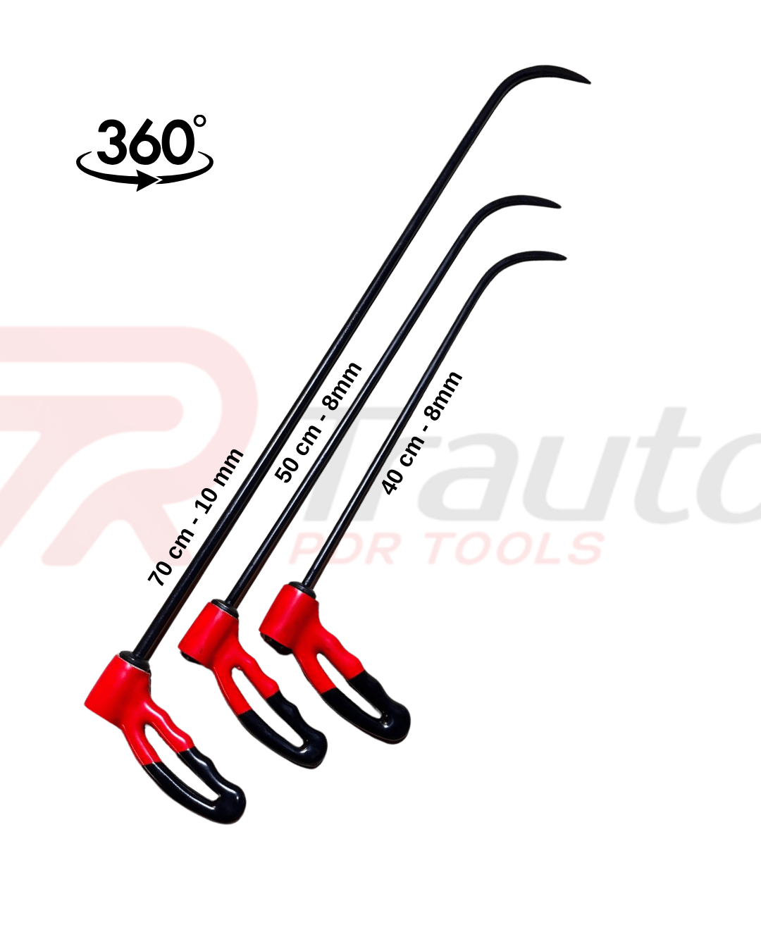 62 Pcs Complete Set (15 pcs adjustable handle) - PDR Tools Set