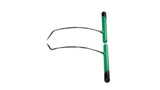 10-Piece Stainless Steel Single Bend Curved PDR Rod Set (Sharp Tip)