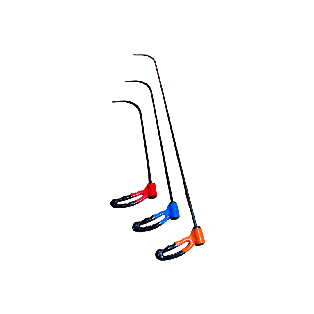 3 Pieces Adjustable Handle Rod Set - PDR Tools