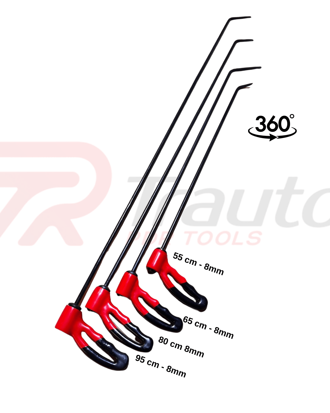 62 Pcs Complete Set (15 pcs adjustable handle) - PDR Tools Set