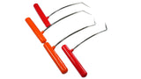 4-Piece Stainless Steel Single Bend PDR Rod Set (Sharp Tip)