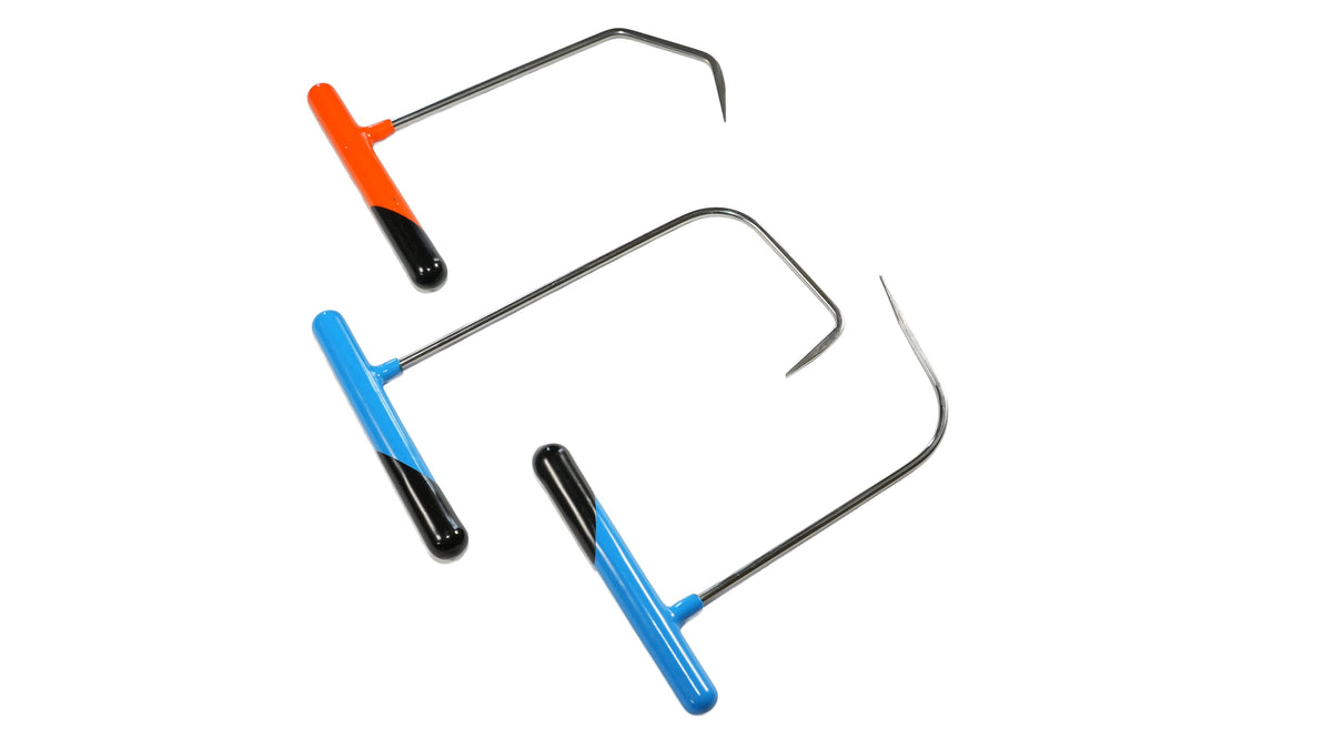 3-Piece Stainless Steel Mini Hook PDR Tool Set (Sharp Tip)