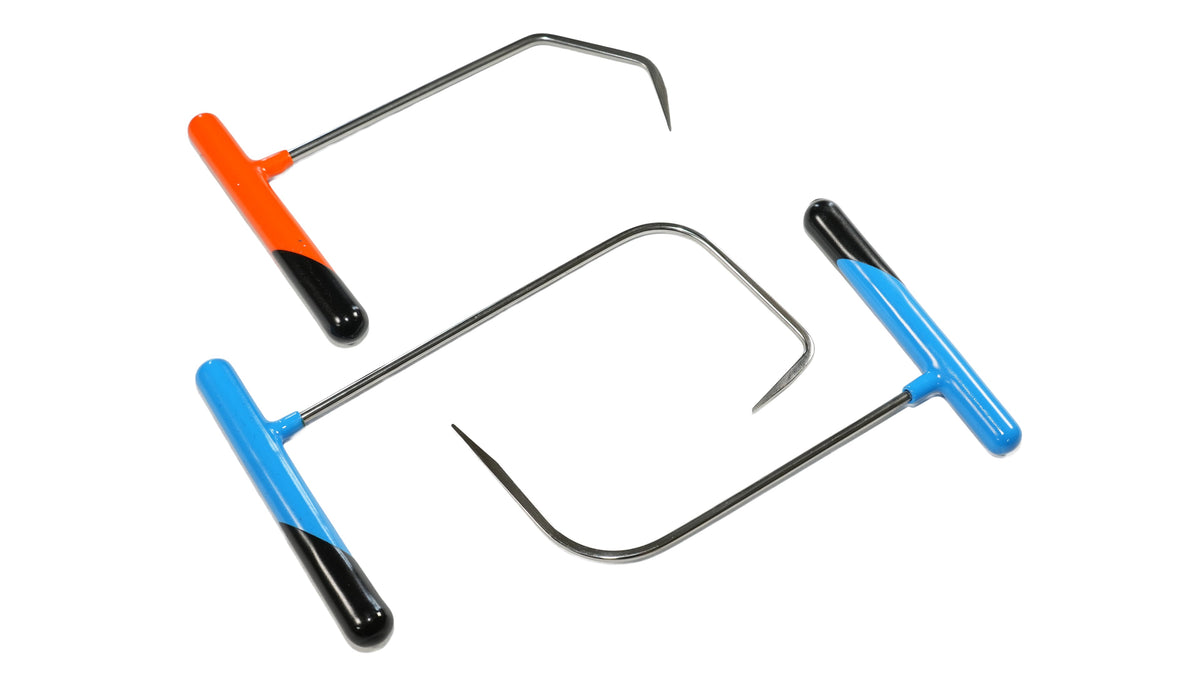 3-Piece Stainless Steel Mini Hook PDR Tool Set (Sharp Tip)