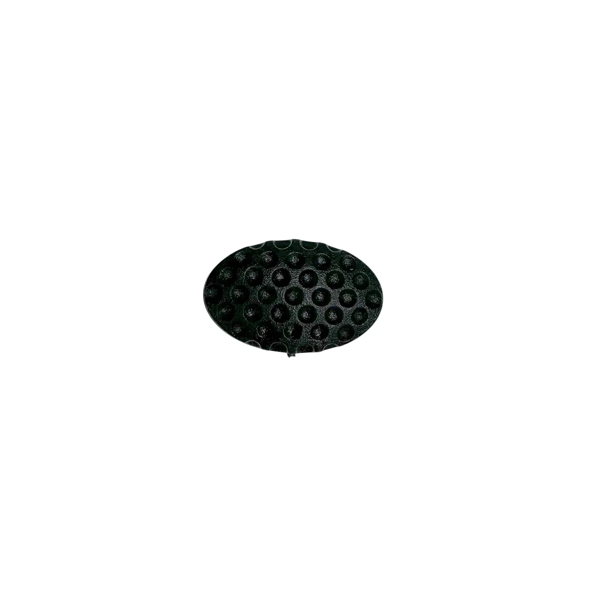 PDR Black Ellipse Precision Glue Tabs (25x16mm / 10-Piece Set)