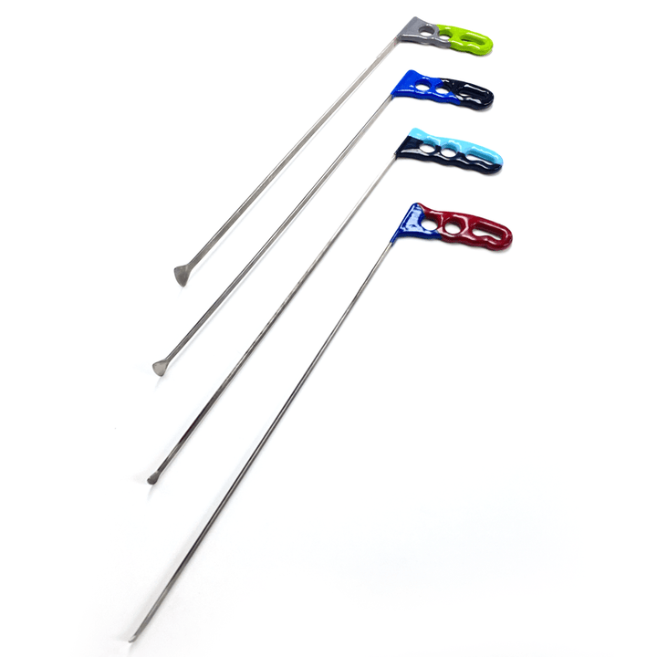 Set de 4 whale tail PDR, édition Ushuaia (longueur de 45 cm)