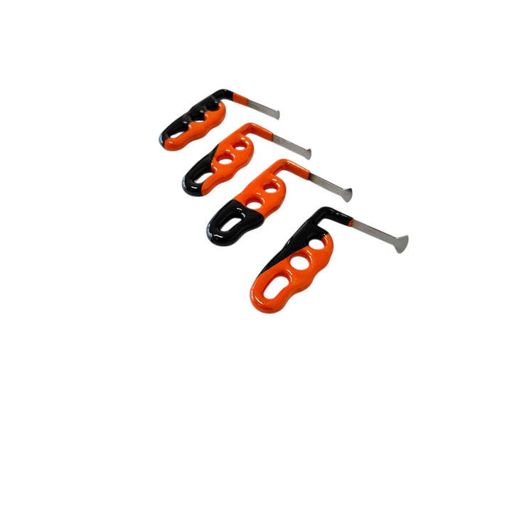 Set de 4 outils PDR whale tail micro, édition Vorneta (9 cm)