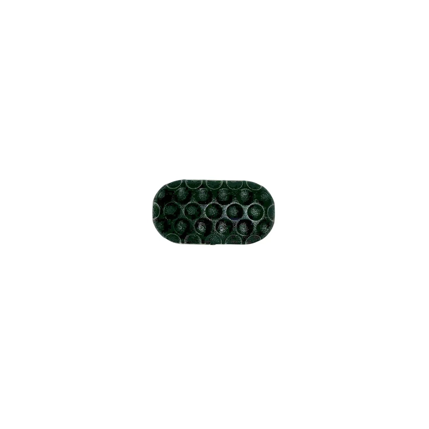 PDR Black Curved Ellipse Glue Tabs (25x14mm / 10-Piece Set)