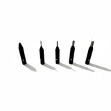PDR Magnetic Knockdown Pen Set (5-Piece Stainless Steel Tips)