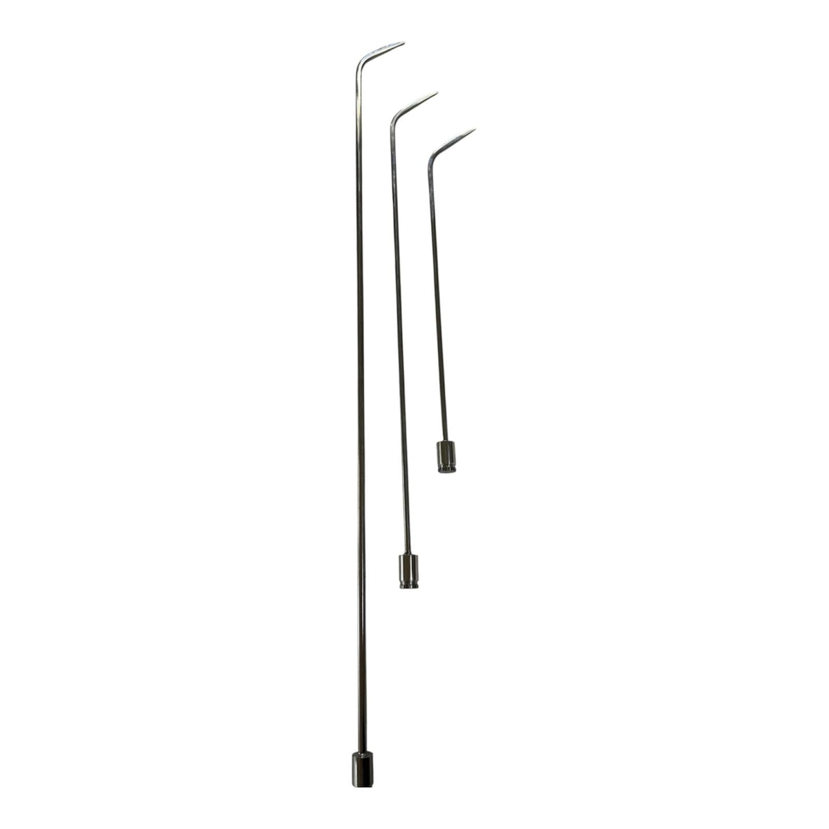 25-Pieces Rotatable and Tactical Handle Stainless Steel PDR Rod Set
