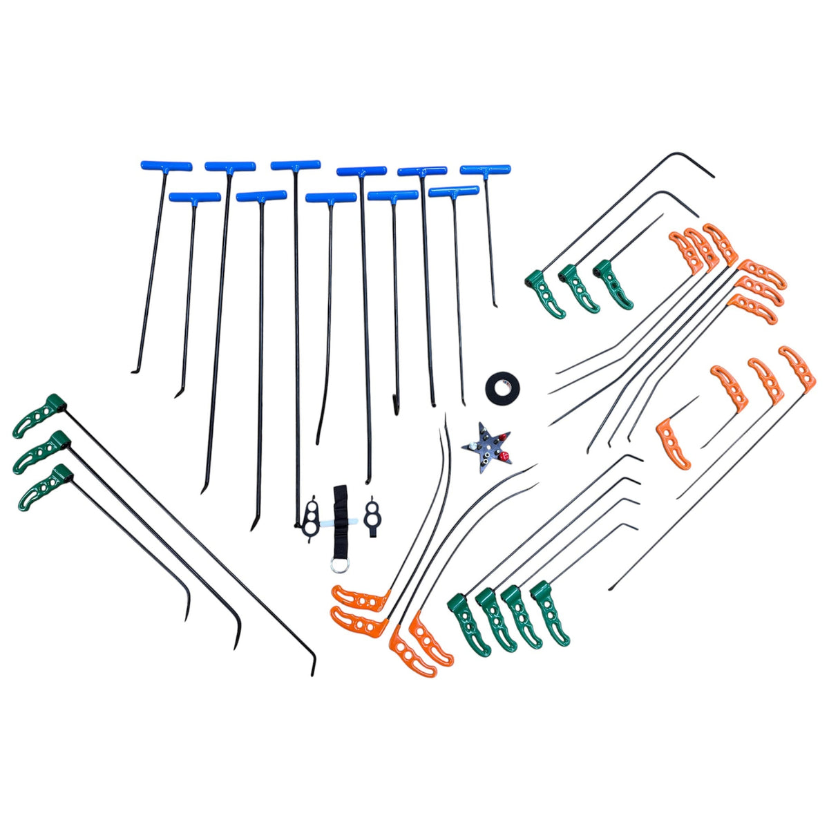 35-Piece Complete Tool Set (10-Piece Adjustable Handle)