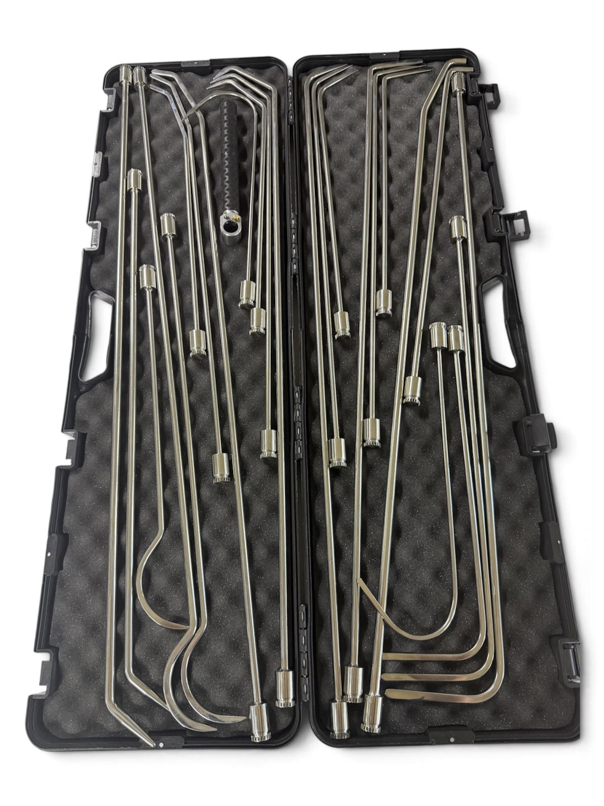 25-Pieces Rotatable and Tactical Handle Stainless Steel PDR Rod Set
