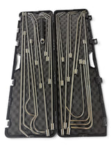 25-Pieces Rotatable and Tactical Handle Stainless Steel PDR Rod Set