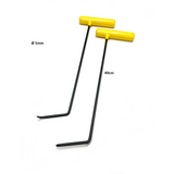 2 Pieces Special Curve Sticks Yellow - PDR Tools