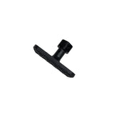 PDR Black Curved Ellipse Crease Tabs (33.7x12.5mm / 10-Piece Set)