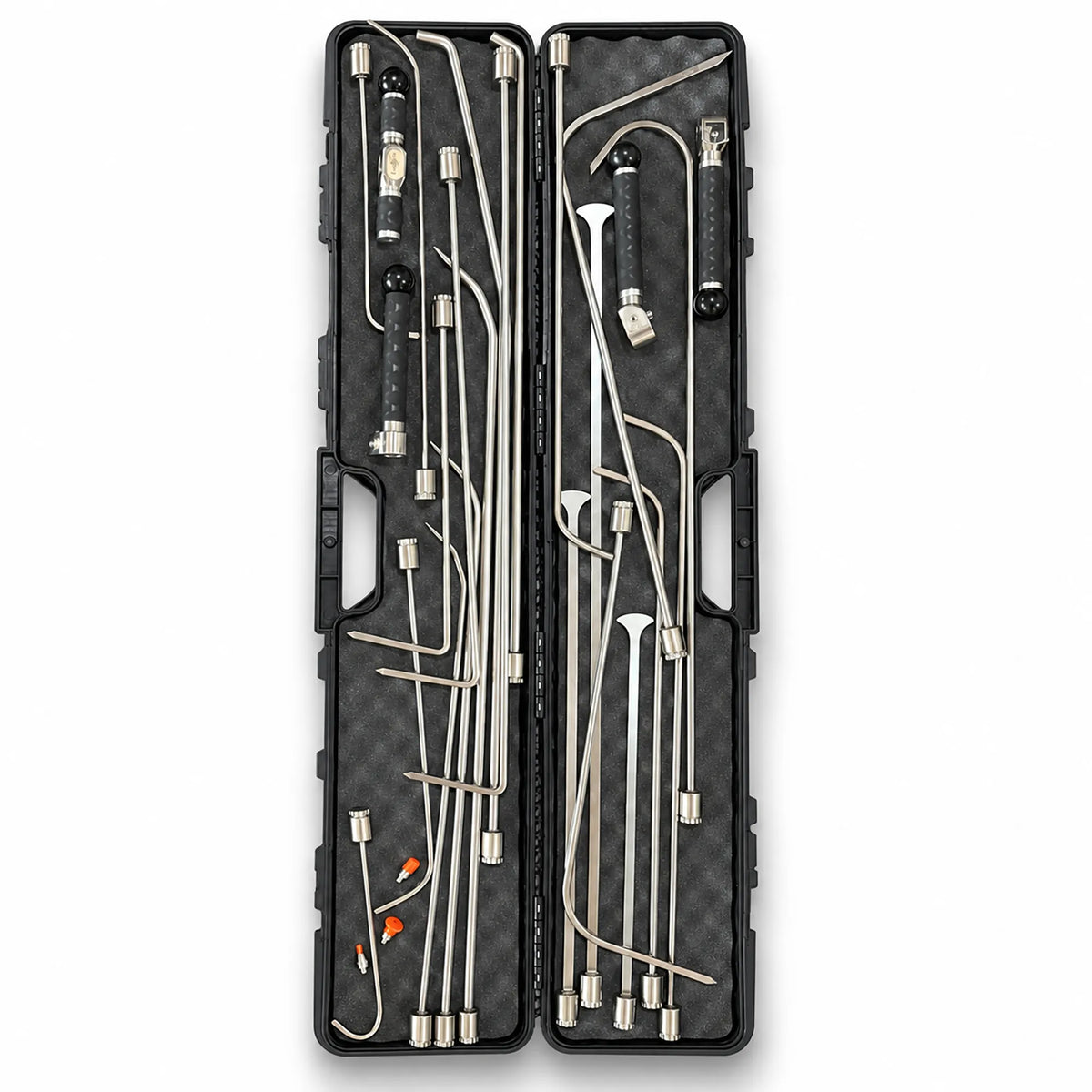 Monaco Edition 25-Piece Interchangeable PDR Rod Set with Carrying Case