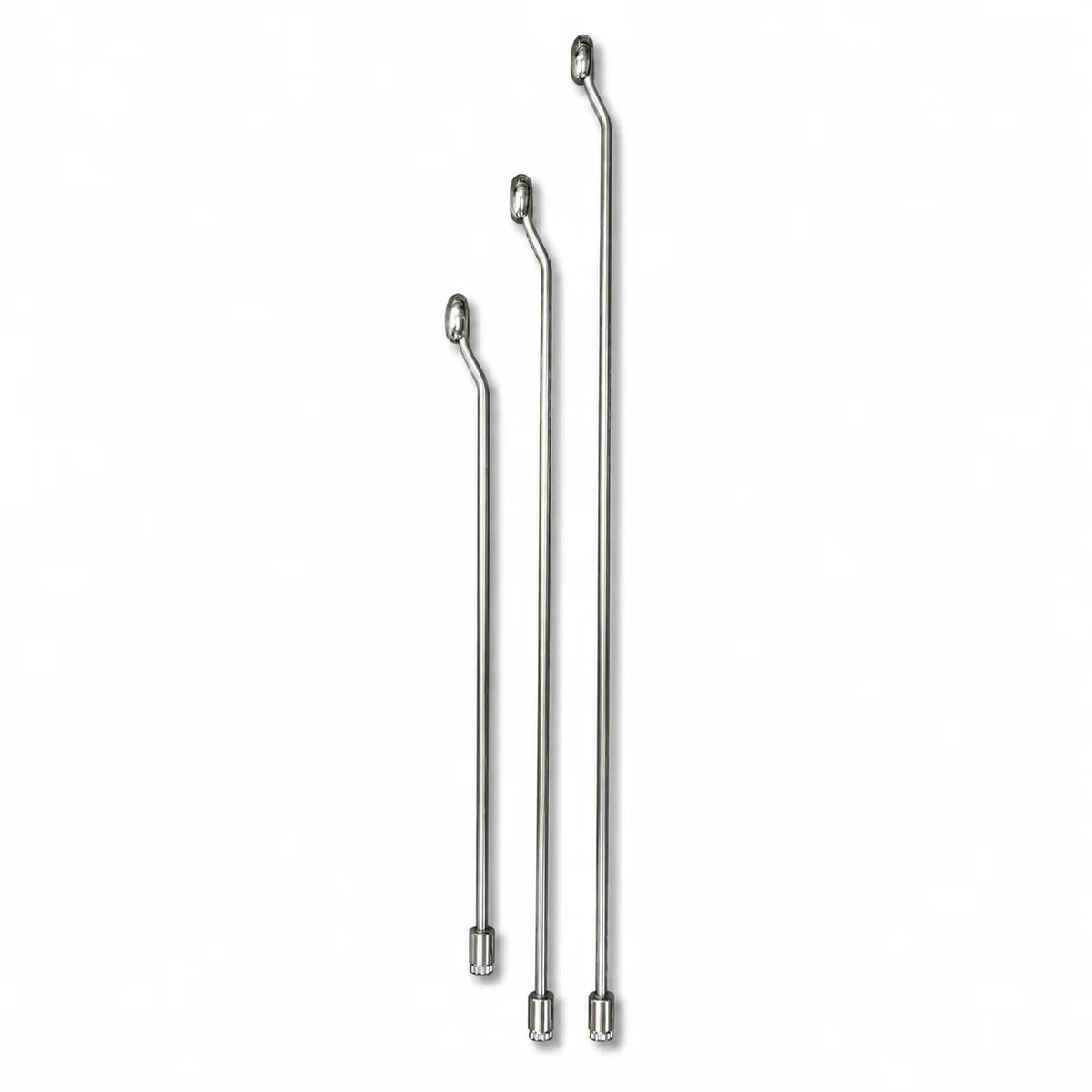Bergamo Edition 3-Piece Double-Bend Oval Spoon Head PDR Rod Set (10mm)