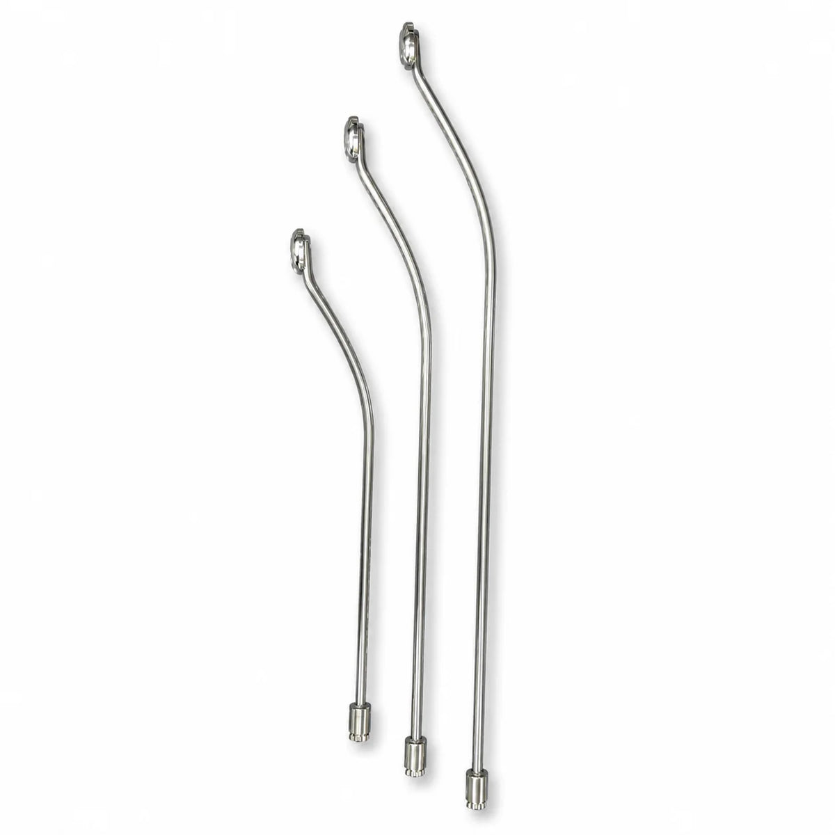 Cremona Edition 3-Piece 155° Curved Oval Spoon Head PDR Rod Set (10mm)