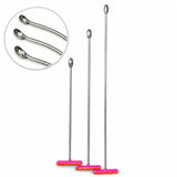 Savona Edition 3-Piece 155° Curved Oval Spoon Head PDR Rod Set with T-Handles (10mm)