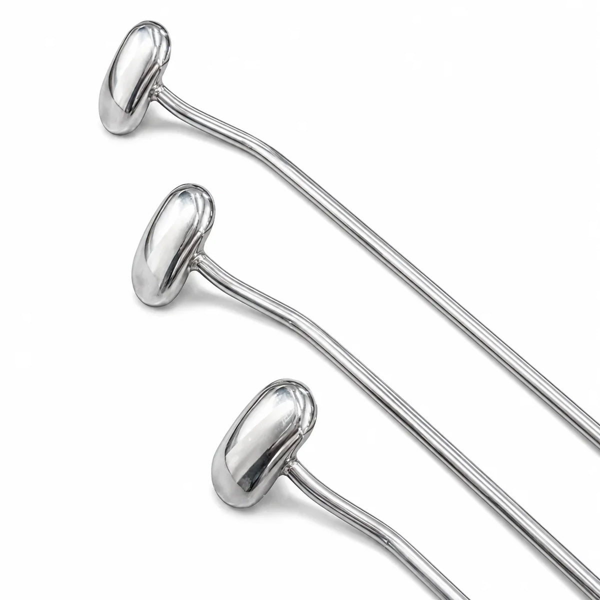 Arezzo Edition 3-Piece Double-Bend Wide Oval Head PDR Rod Set (10mm)