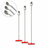 Bari Edition 3-Piece Double-Bend Vertical Wide Oval Head PDR Rod Set with T-Handles (10mm)