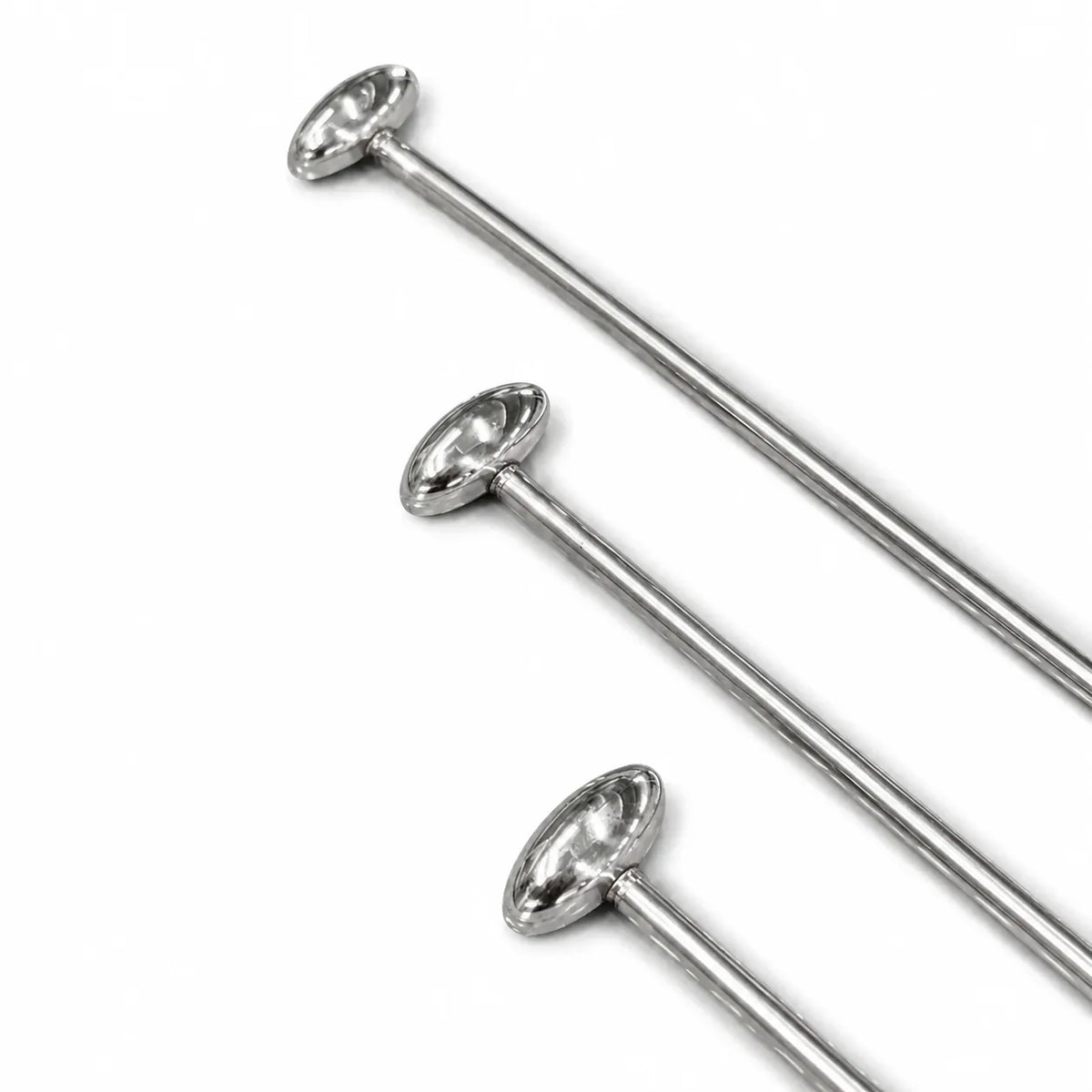 Ancona Edition 3-Piece Straight Horizontal Oval Head PDR Rod Set (10mm)