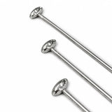 Asti Edition 3-Piece Straight Horizontal Oval Head PDR Rod Set with T-Handles (10mm)