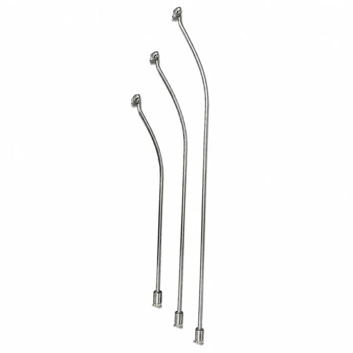 Perugia Edition 3-Piece 155° Curved Horizontal Oval Head PDR Rod Set (10mm)