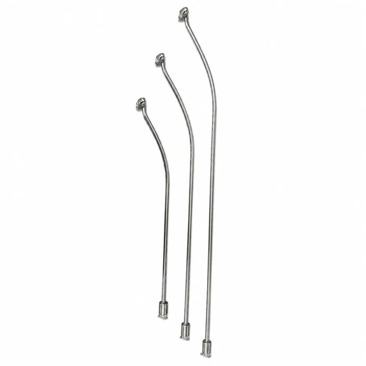 Perugia Edition set da 3 leve PDR, curva 155°, testa ovale orizzontale (10 mm)