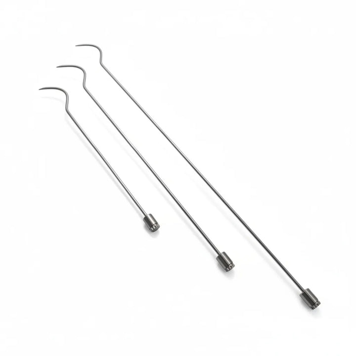 Set de 3 tiges PDR orientables à 360°, édition Veldran (8 mm)